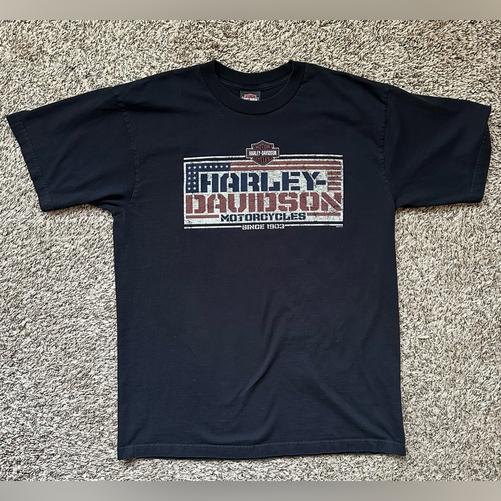 Harley Davidson Barnett El Paso, Texas Shirt Men’s XL Made In USA